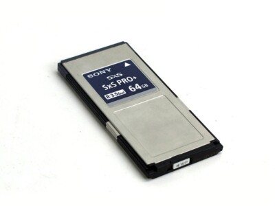 Sony SBP-64E SxS Pro+ 3.5Gbps 64GB memory card XAVC XDCAM EX 4K PMW-F5 F55 Alexa