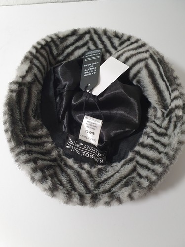 KANGOL Faux Fur Bucket Hut Casual Mütze Anglerhut Fischerhut Kunstfell Flauschig - Bild 26 von 27