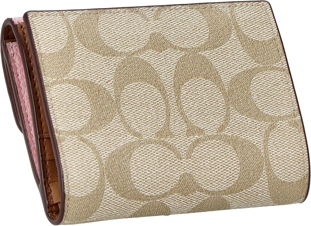 コーチ COACH CF472 SIGNATURE SMALL MORGAN WALLET Coach Small Morgan Wallet in Colorblock Signature Canvas