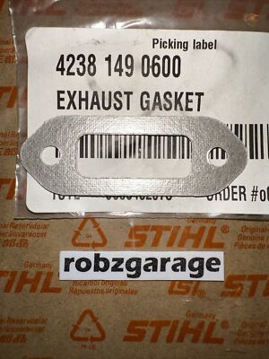 Stihl TS410, TS420 Muffler Gasket, 4238-149-0600 Genuine OEM
