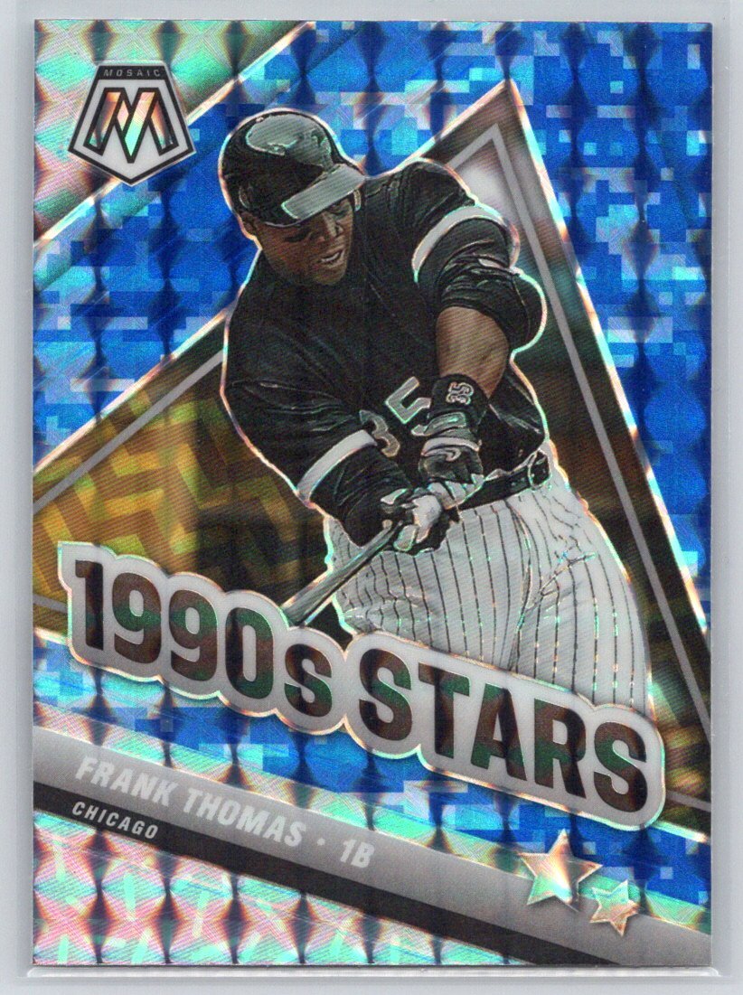 Frank Thomas 2022 Panini Mosaic Blue Camo Mosaic #293 MT | eBay