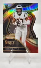 2023 Panini Select Jordan Battle Silver Club Level Die Cut SP - Bengals