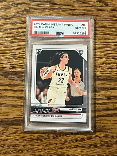 2024 Panini Instant WNBA #89 Caitlin Clark RC PSA 10