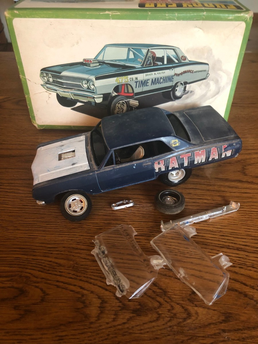 AWB Vintage 65 Chevelle AMT Model Funny Car Kit with original box