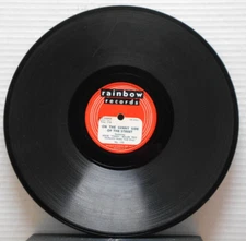 Sunny Side of the Street/Soft Show Song/Eddie Miller (10", 78 rpm, Rainbow, 170)