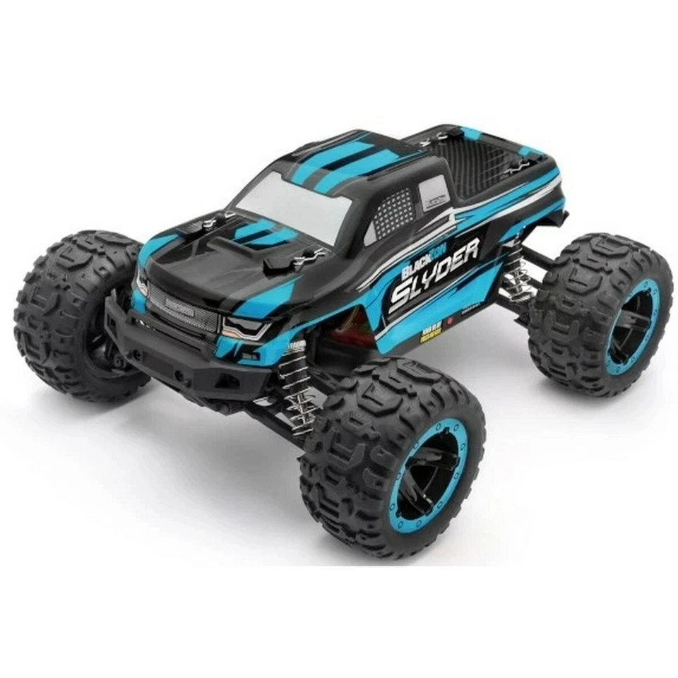 HPI Blackzon Slyder MT 1/16 4WD Electric Monster Truck - Blau 540104 - Bild 3 von 4
