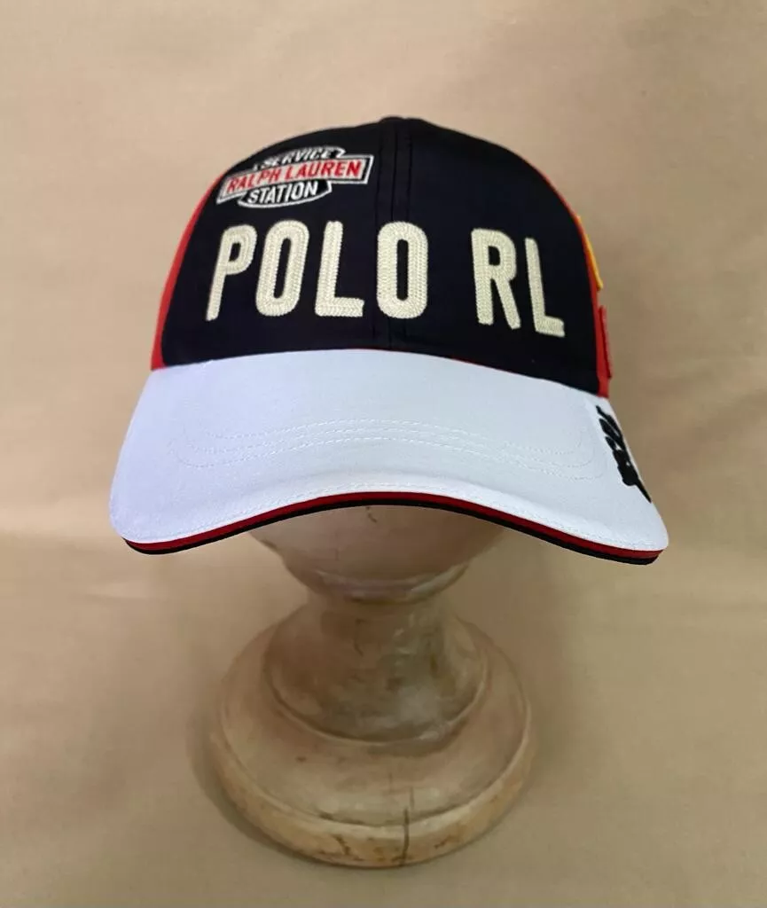 Polo Ralph Lauren Men's Racing Long Bill Cap, Hat, Multicolor