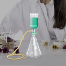 Funnel Filtering Kit Lab Filtration Set Filtering Kit With Filter Bottle+Funnel