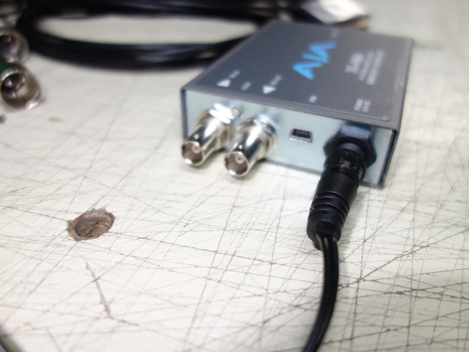 AJA 3G-AMA 4-Channel Balanced Audio Embedder/Disembedder w/Breakout Cable & P/S - image 3 of 4