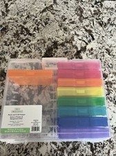 Simply Tidy Ordonnez Recollections Photo Box & Craft Keeper (Clear) damaged