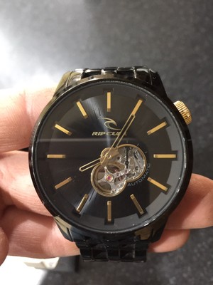 rip curl stainless steel watch
