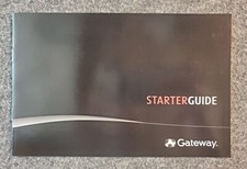 Gateway Starter Guide Booklet Manual Only Windows 7 GDE V R1 1-07 VTG Computers