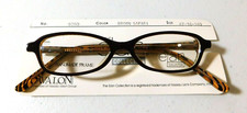 Vintage ELAN 9250 Brown Safari 47/16 Plastic Eyeglass Frame New Old Stock 312