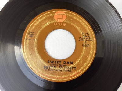 BETTY EVERETT  SWEET DAN/WHO WILL YOUR NEXT FOOL BE  FANTASY NORTHERN SOUL 45RPM