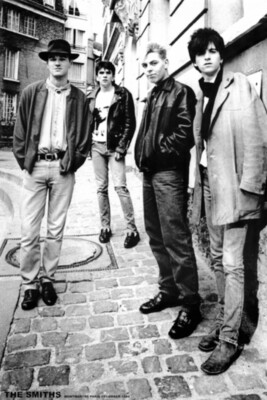 The Smiths Band Member Photo Poster 24x36 -Morrissey English Rock
