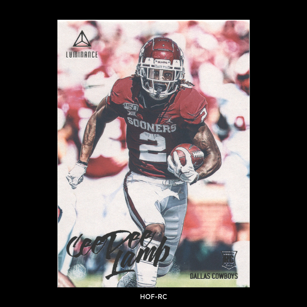 2020 Panini Luminance CeeDee Lamb RC Rookie #105 Mint