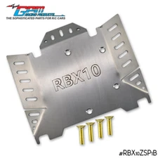 GPM Stainless Steel Chassis Protection Plate (Hollow Version) For Axial 1/10