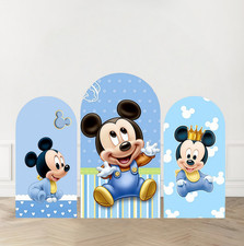Mickey Mouse Arch Backdrop Cover Newborn Birt...