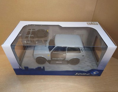 1/18 Lada Niva V LADA 1980 Grey Solido Diecast Miniature Car