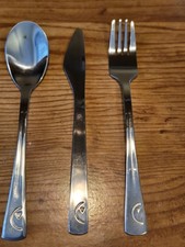 Northwest Airlines NWA 3pc Stainless Avaition...