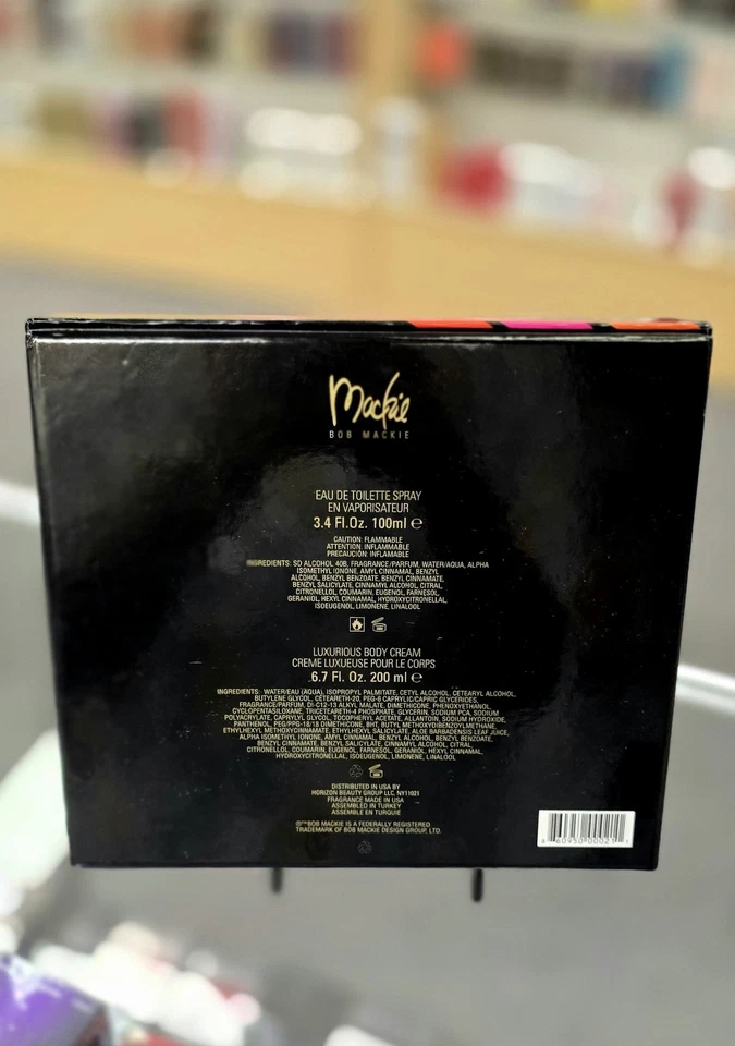 Juego de regalo de 2 piezas para mujer Mackie by BOB MACKIE (fórmula vintage ● raro) Foto 3 de 4