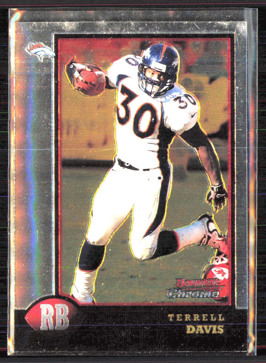 1998 Bowman Chrome #50 Terrell Davis