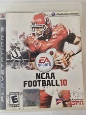 NCAA Football 10 (Sony PlayStation 3, 2009)- Tested & Works - No Book