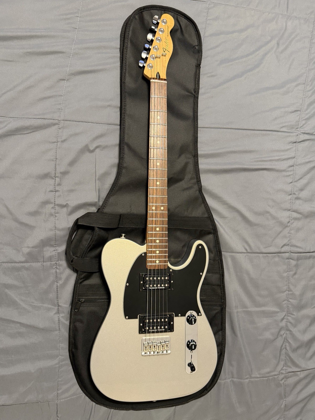 Fender MIM Standard Telecaster HH W/ Upgraded Seymour Duncan Pickups & Gig bag