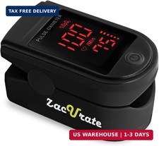 Zacurate 500 Series Fingertip Pulse Oximeter Blood Oxygen Saturation Monitor wit