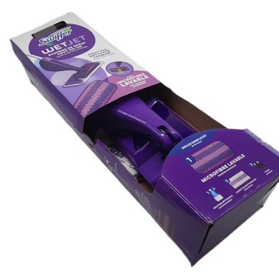 Swiffer WetJet Starter-Set für alle Bodenarten, mit Wischer, Reinigungslösung un