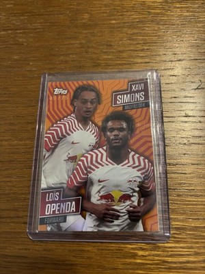 Topps Xavi Simons Lois Openda Numbered 05/25 RB Leipzig Lot No Auto