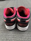 Nike Air Jordan 1 Low GS Fierce Pink Black White Shoes- Size 5.5 Youth Sneaker — photo 4