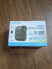 NIB Vision Well Smart Battery Camera CG6S-Bla...