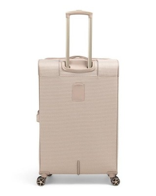 LONDON FOG 28in Taupe Beige Abbey Softside Spinner | eBay