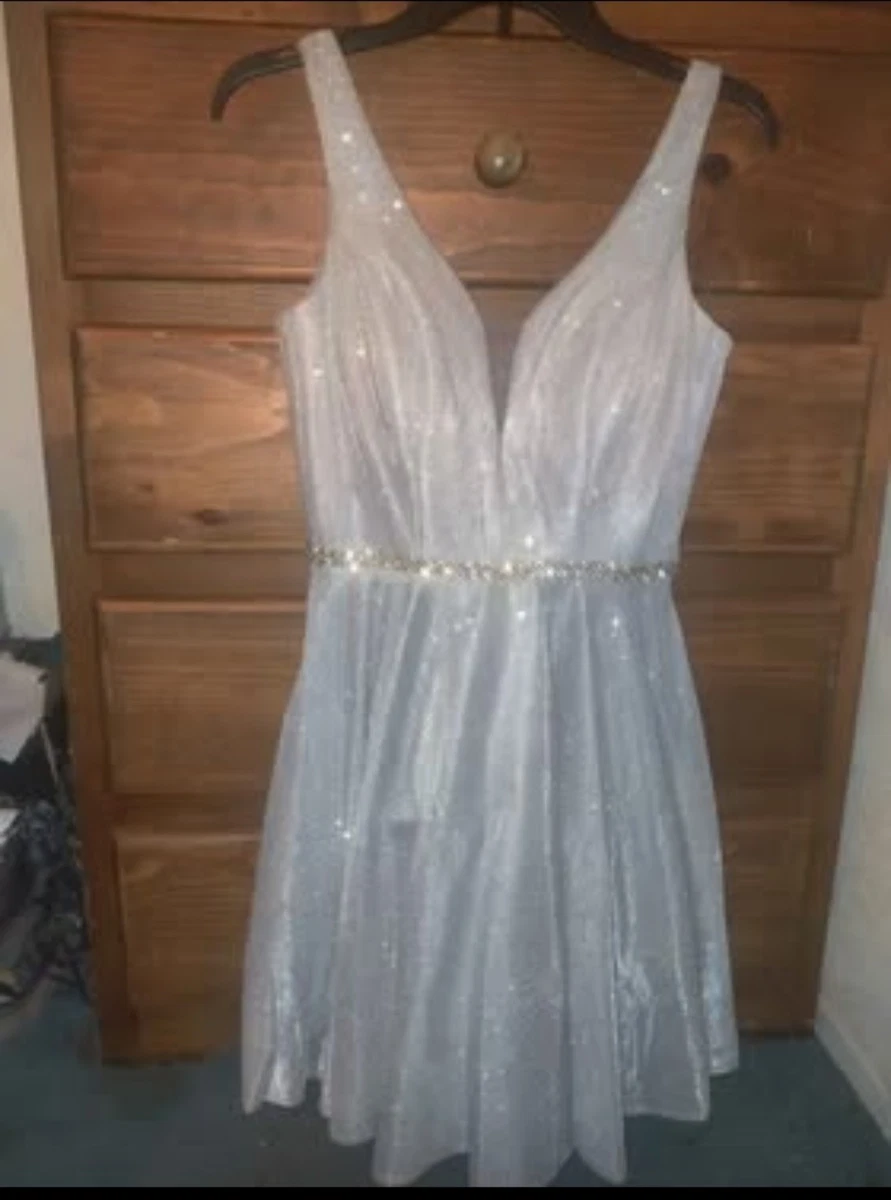 cute plain homecoming dresses Lilac Homecoming Dress Floral Homecoming Dress With Hole PD561 US12 / Custom Color