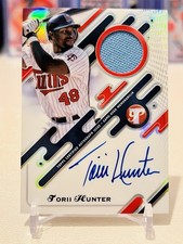 Torii Hunter 2025 Topps Pristine Auto Pristine Pieces Relic Minnesota Twins