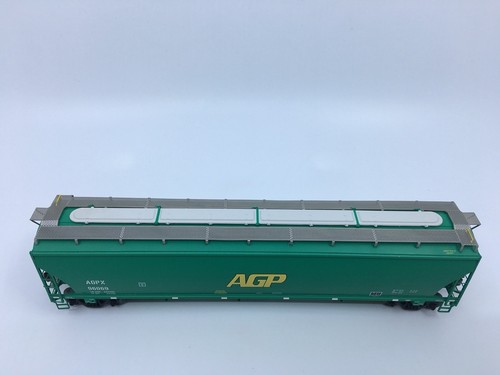 HO Athearn RTR 89473 AGP AG Processing Trinity 3-Bay Covered Hopper AGPX #96069 - Bild 6 von 9