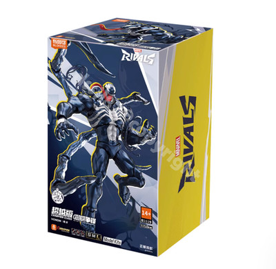 Blokees Champion Class Marvel Rivals Venom Figure Assembly Model