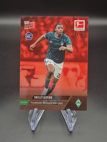 Topps Now Bundeslig 2023-24 - #118 Skelly Alvero Werder Bremen - Parallel /99