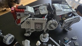 LEGO Star Wars Republic Juggernaut 75413 & AT-TE Walker 75337 Lot &mdash; Partially