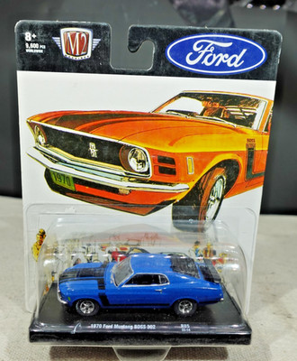 M2 Machines Auto Drivers 1970 Ford Mustang Boss 302 1/64