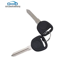 2 PCS New Ignition Bow Tie Key Uncut Blade Blank For GM Chevy Truck