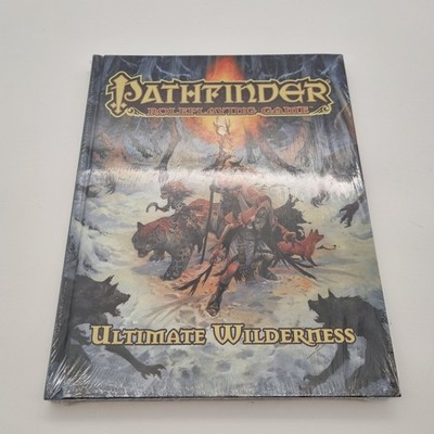 Pathfinder Ultimate Wilderness (1E) Hardcover, Paizo, RPG - Sealed!
