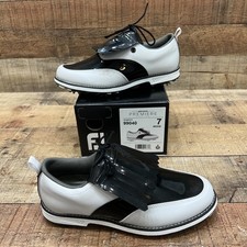 Footjoy Dryjoys Premiere 99040 Womens White/Black Golf Shoes Size 7 M NIB