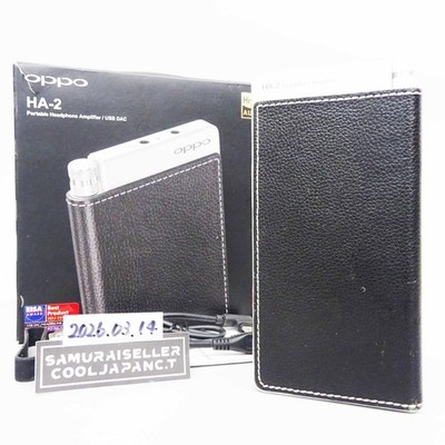 OPPO HA2 HA-2 Portable Headphone Amplifier USB DAC High Resolution Sound Source