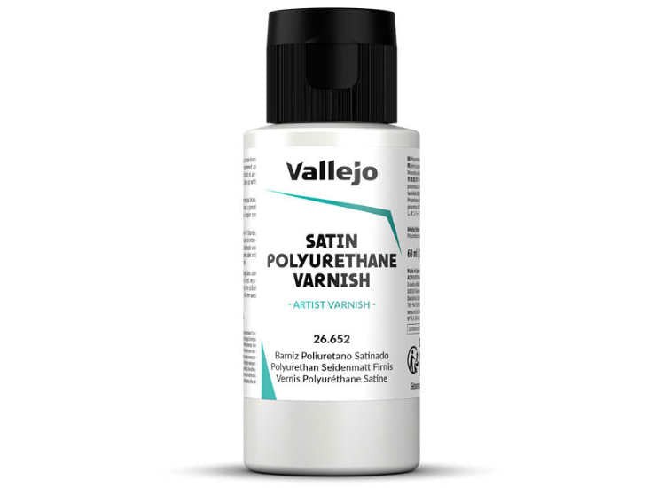 Vallejo VA26652 60ml - Polyurethane Satin Varnish