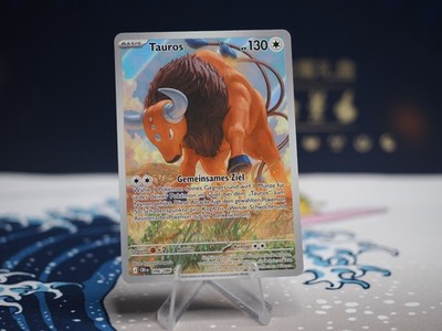 Tauros (CRI 096) Mega Entwicklung - Wachsendes Chaos Pokemon Karte Deutsch