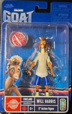 GOAT The Movie Will Harris Action Figure White Sweater Green Shoes!