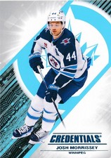 #66 JOSH MORRISSEY 2024-25 Upper Deck Credentials WINNIPEG JETS