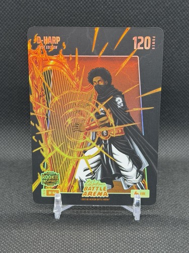 2026 Bo Jackson Battle Arena D-Harp `Dylan Harper` RC #BF-144 BattleFoil FIRE